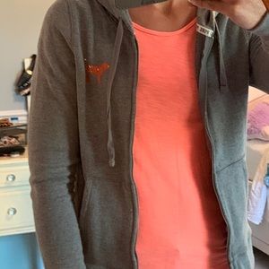 PINK tee and matching hoodie